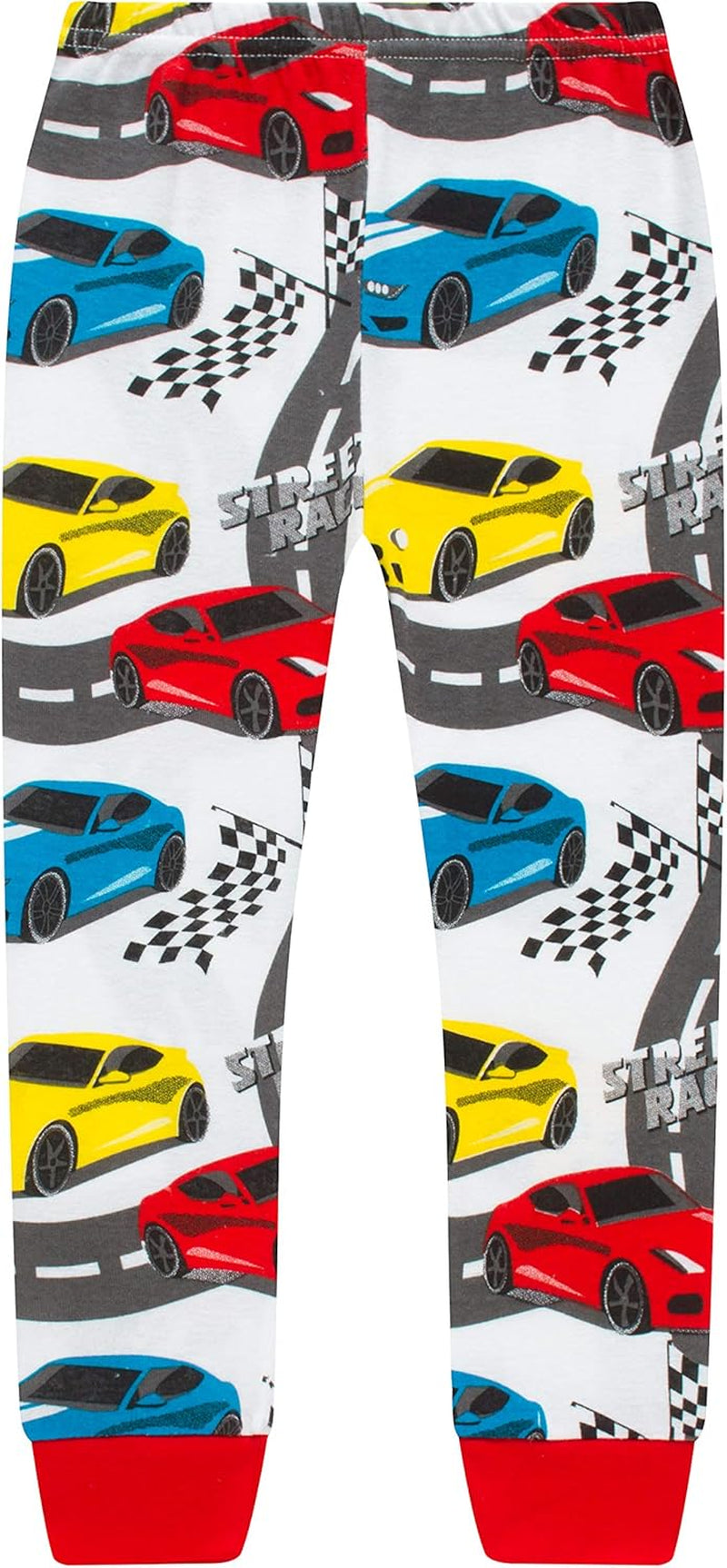 Pajamas Boys Race Car Pjs Christmas Kids Cotton Pyjamas Girls Cool School Sleepwear Size 7