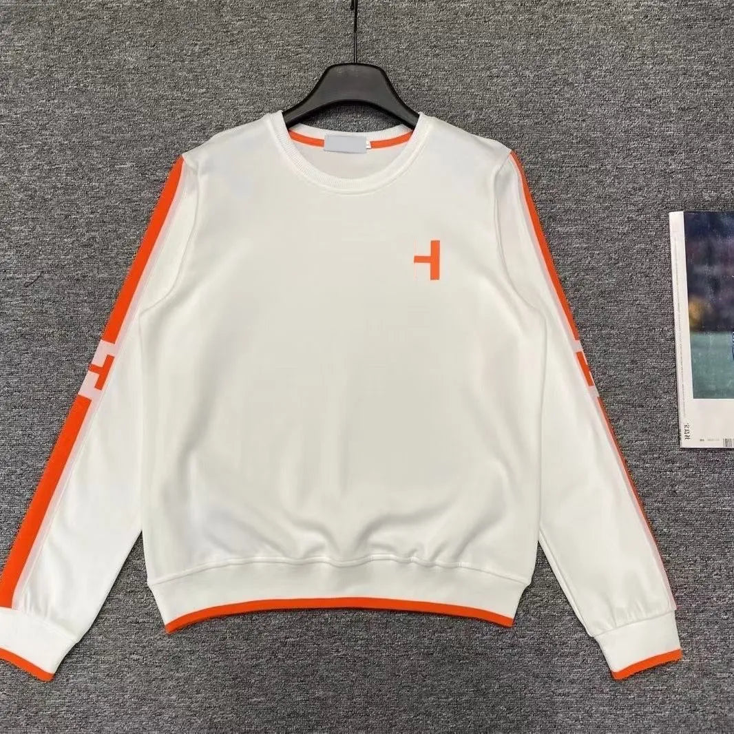 Designer Sports Suit, round Neck Casual Sweatshirt, Trousers, Fashion Brand Versatile Pullover Two-Piece Set for Men and Women