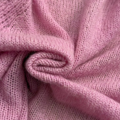 906 2025 Runway Summer Brand Same Style Sweater V Neck Cardigan Pink Fashion Womens Clothes High Quality Womens 20255854