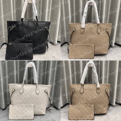 Designer Bag Tote Bag Luxurys Bags Women Handbags Classic Ladies Designer Messenger Composite Bag Lady Clutch Bag Shoulder Tote Female Purse Wallet MM Size