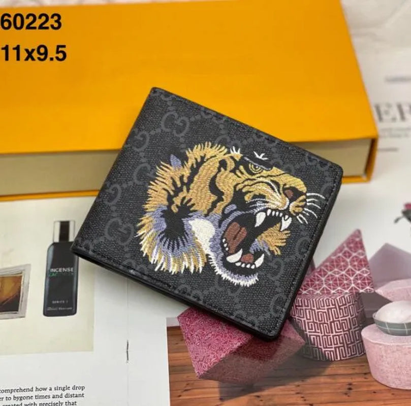 Fashion Flowers Designer Zipper Wallets Luxurys Men Women Leather Bags High Quality Classic Letters Coin Purse Original Box Plaid Card Holder Holders
