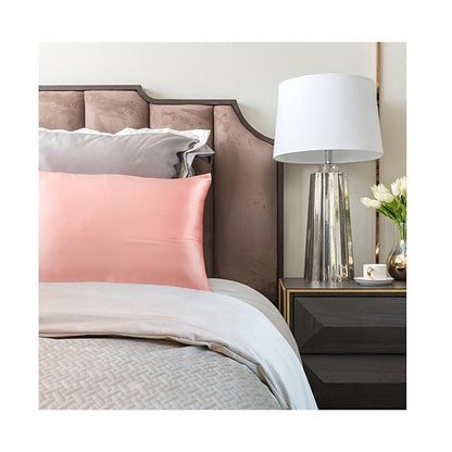 Royal Comfort Mulberry Soft Silk Hypoallergenic Pillowcase Twin Blush