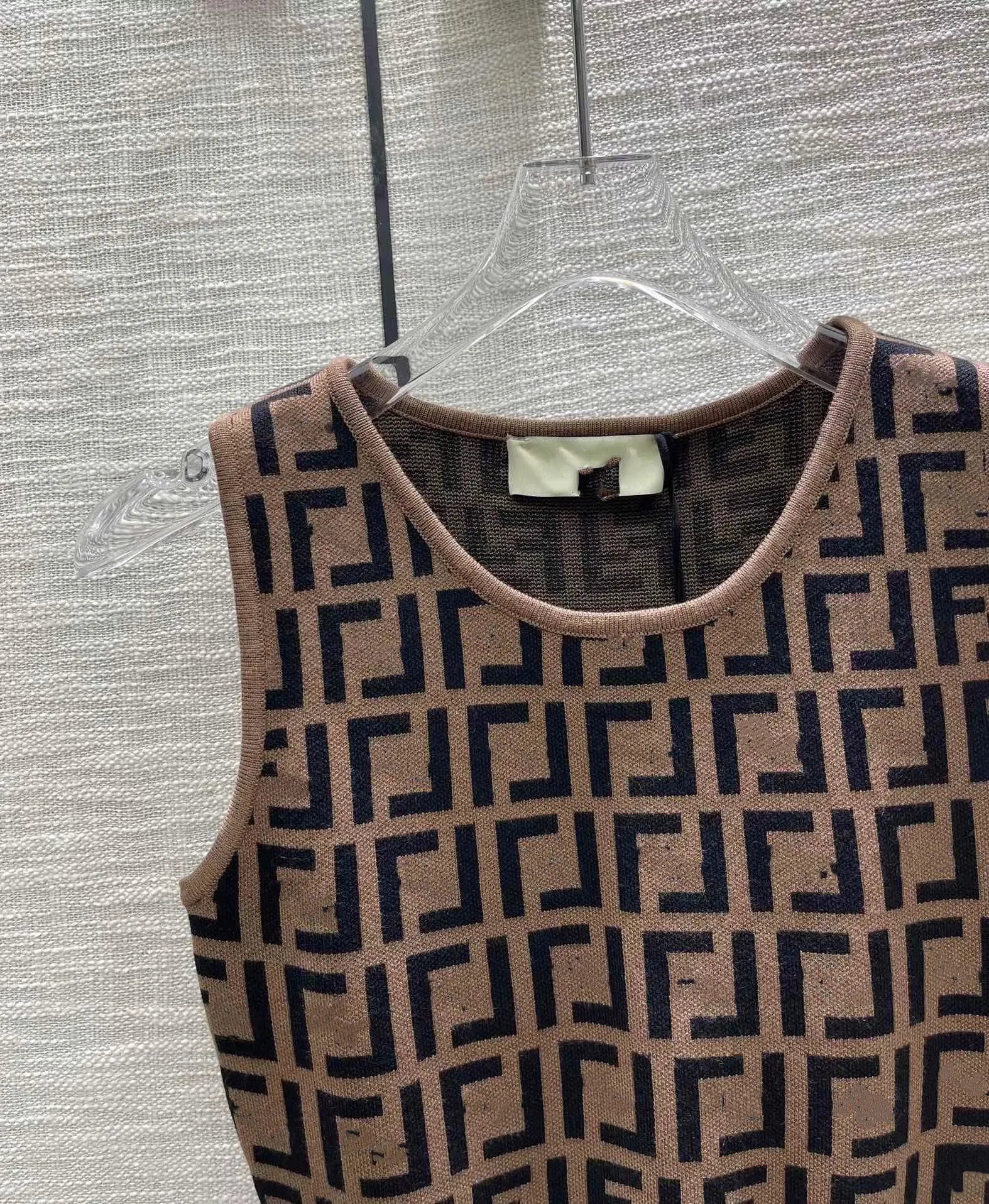 602 2024 Women'S Two Pieces Sets Dress Crew Neck Flora Print Short Skirt Empire Sleeveless Womens Clothes Jiashun