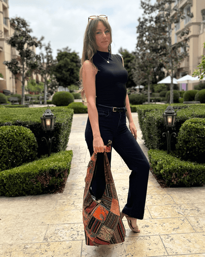 Kathmandu Collection Quilted Patchwork Hobo Bag