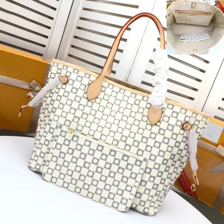 Designer Bag Tote Bag Luxurys Bags Women Handbags Classic Ladies Designer Messenger Composite Bag Lady Clutch Bag Shoulder Tote Female Purse Wallet MM Size