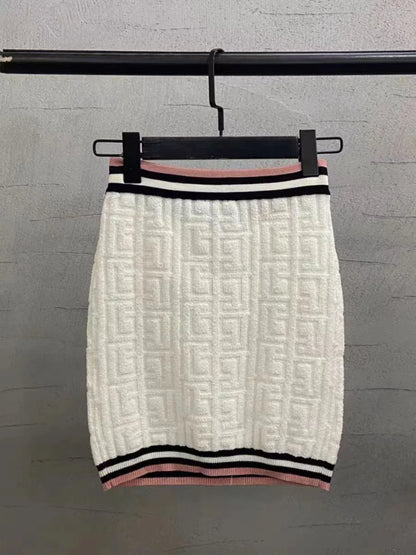 609 2024 Women'S Two Pieces Sets Dress Crew Neck Flora Print Short Skirt Empire Short Sleeve Womens Clothes Jiashun